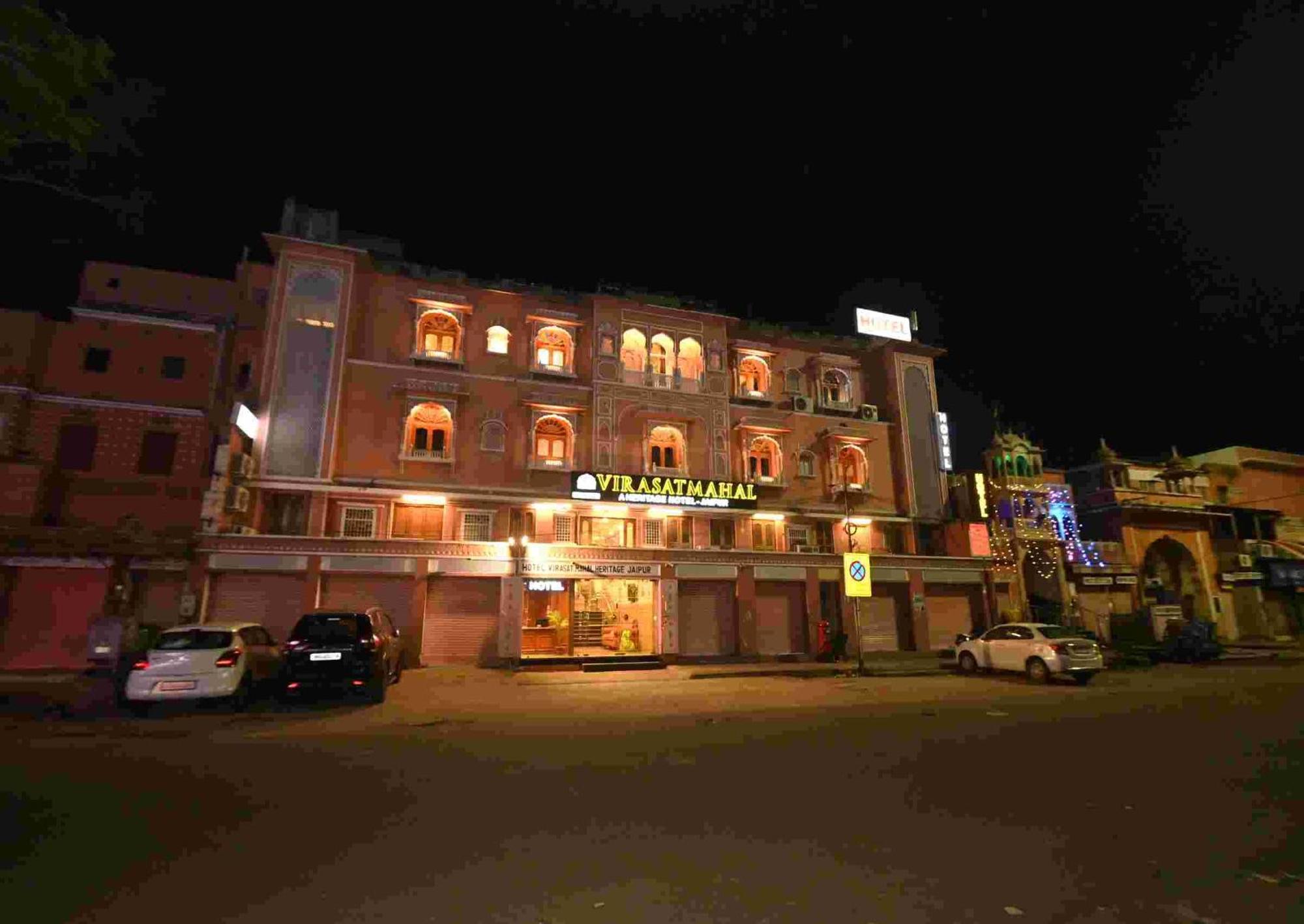 Virasat Mahal Heritage Hotel-Jaipur City Center Buitenkant foto