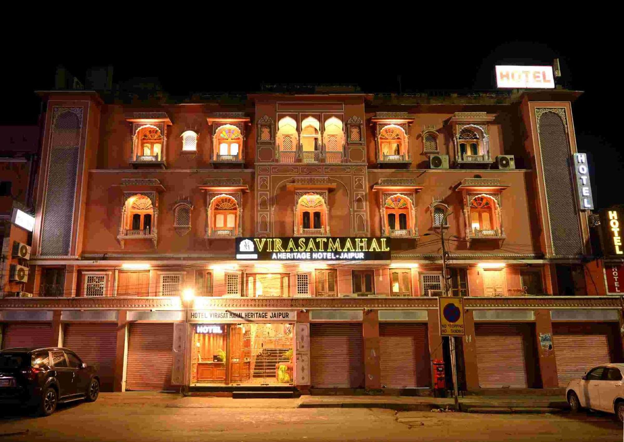 Virasat Mahal Heritage Hotel-Jaipur City Center Buitenkant foto