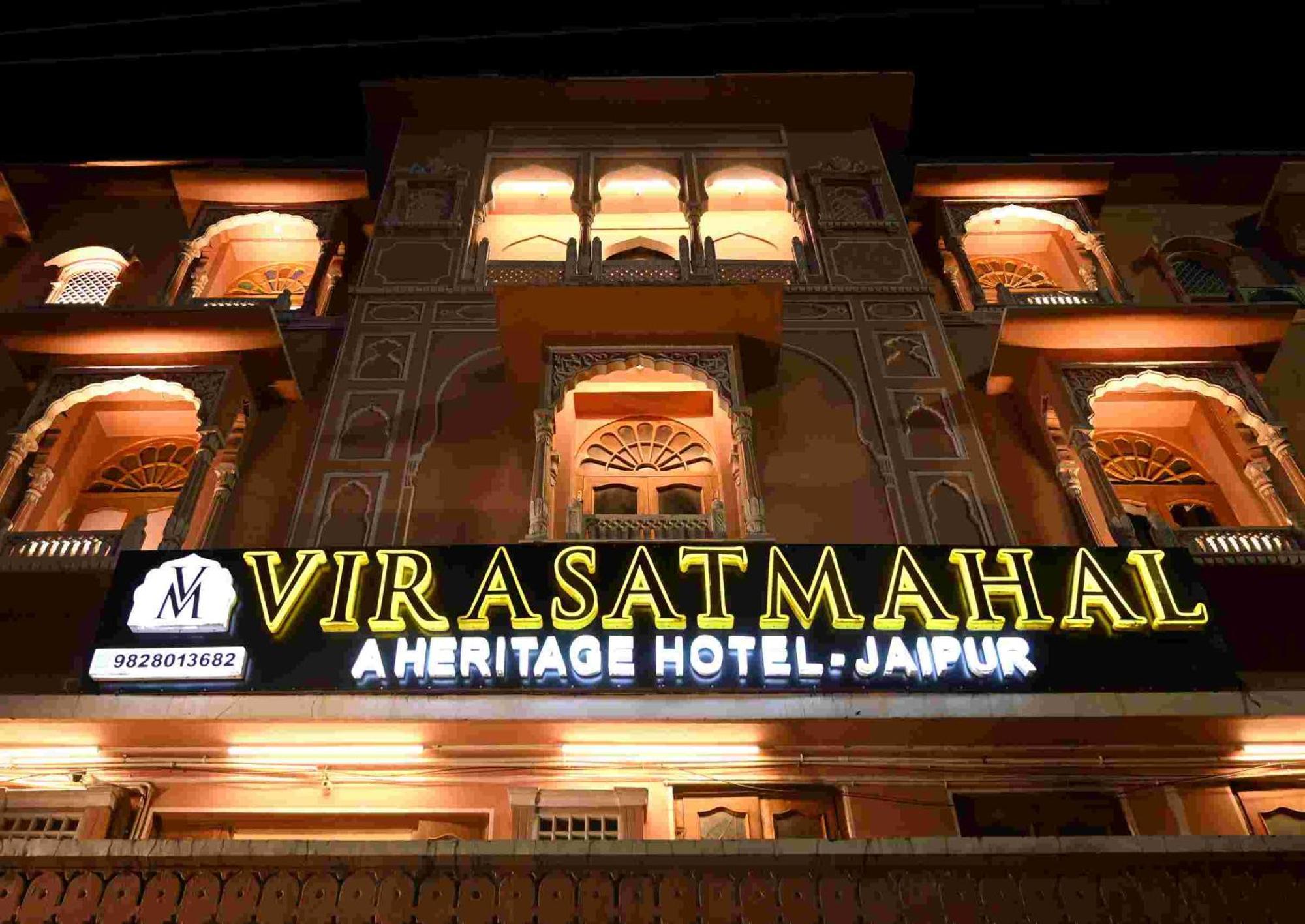 Virasat Mahal Heritage Hotel Jaipur Buitenkant foto