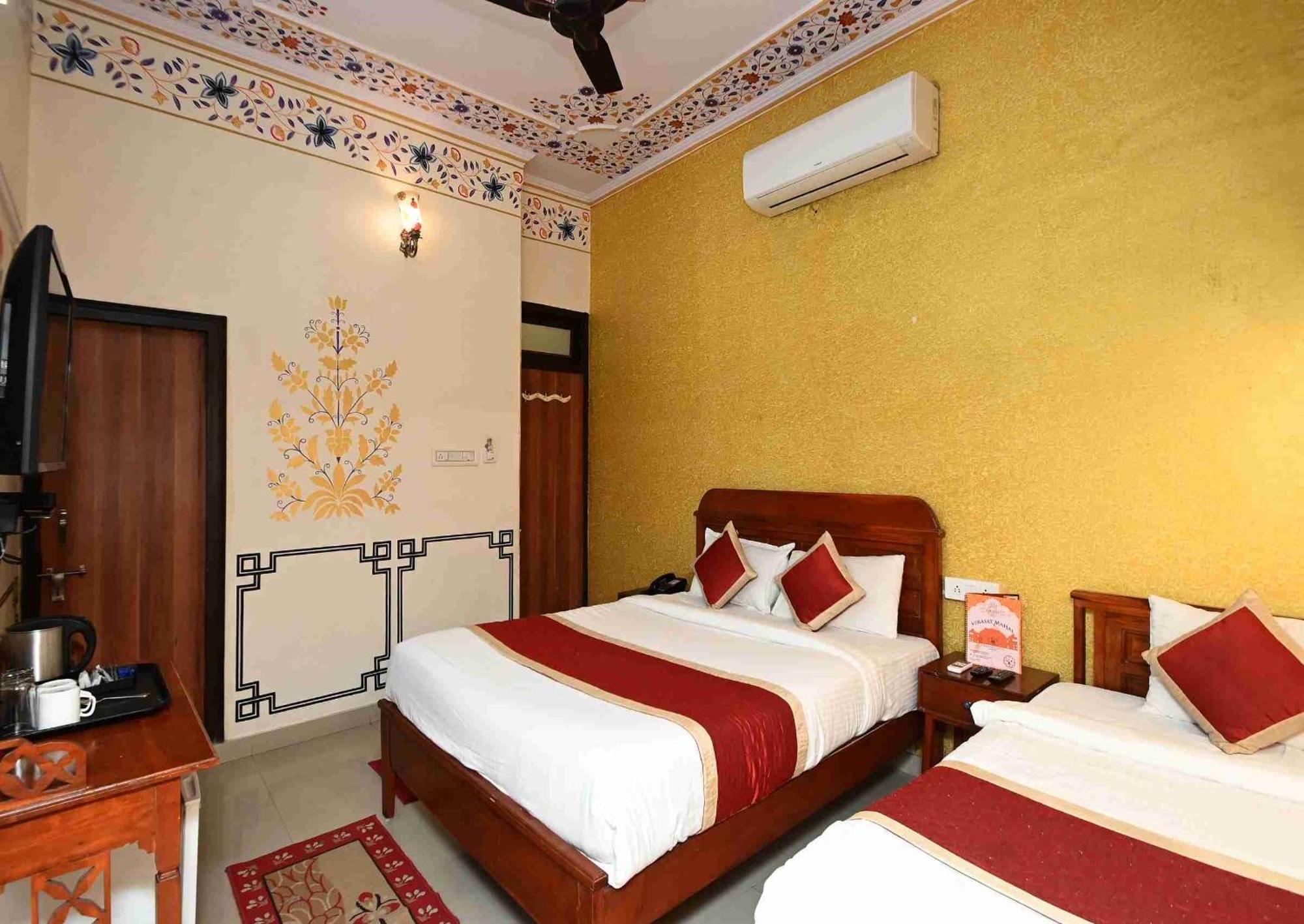 Virasat Mahal Heritage Hotel-Jaipur City Center Buitenkant foto
