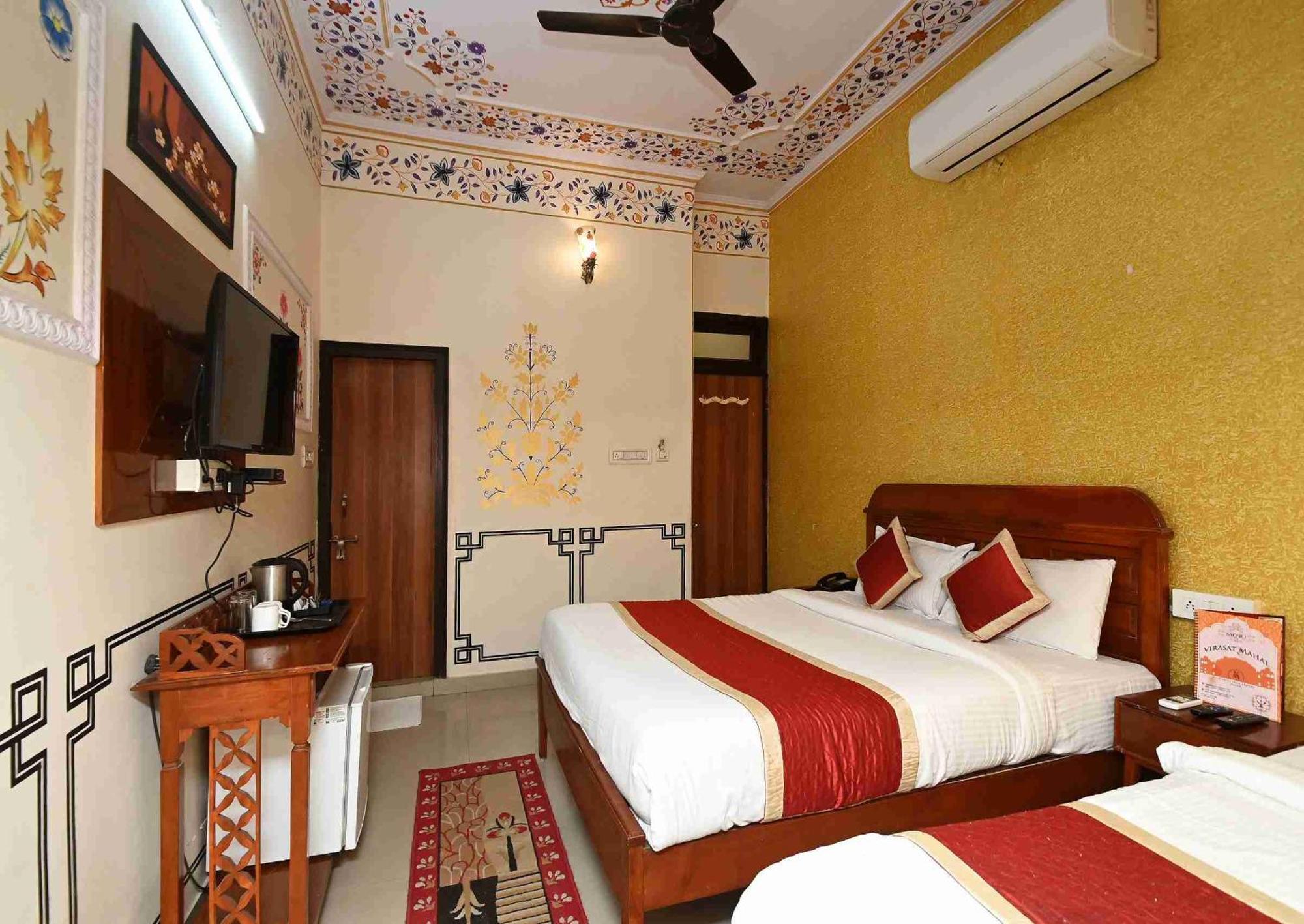 Virasat Mahal Heritage Hotel-Jaipur City Center Buitenkant foto
